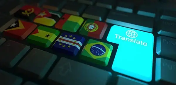 a keyboard for video translation