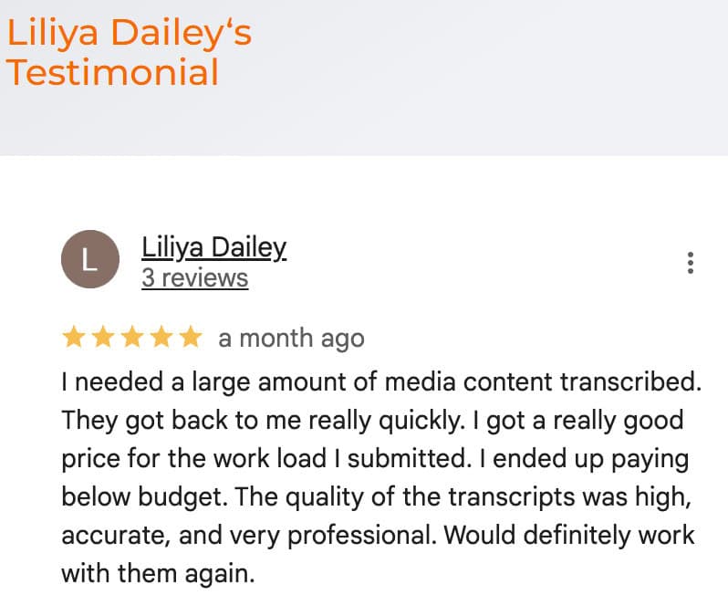 Ditto Customer testimonial