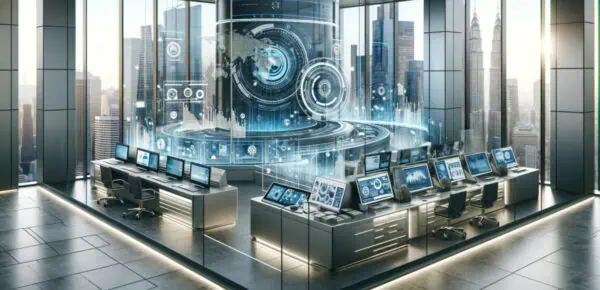an image depicting how banks use transcription to improve their operations, provide better customer service, and stay ahead of the competition
