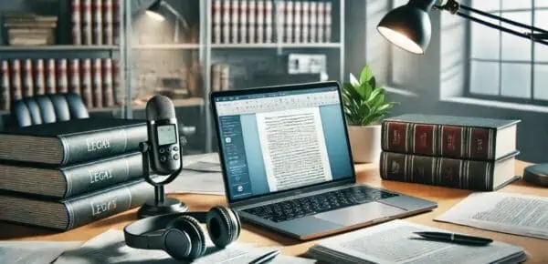 An image depicting How Transcription Revolutionizes Legal Documentation