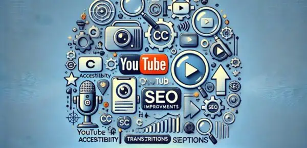 a feature image depicting closed captions and subtitles for youtube videos