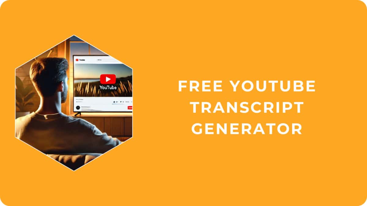 free youtube transcript generator