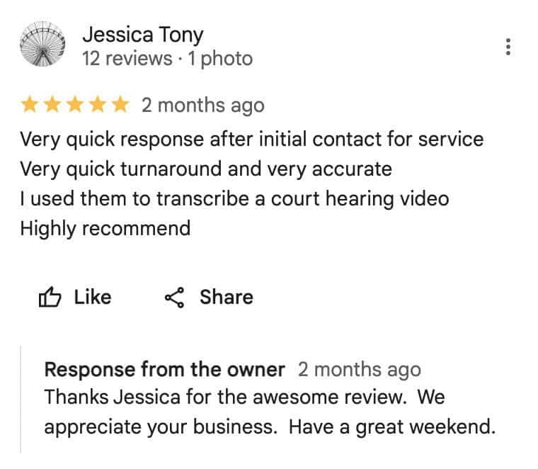 Ditto Client Testimonial