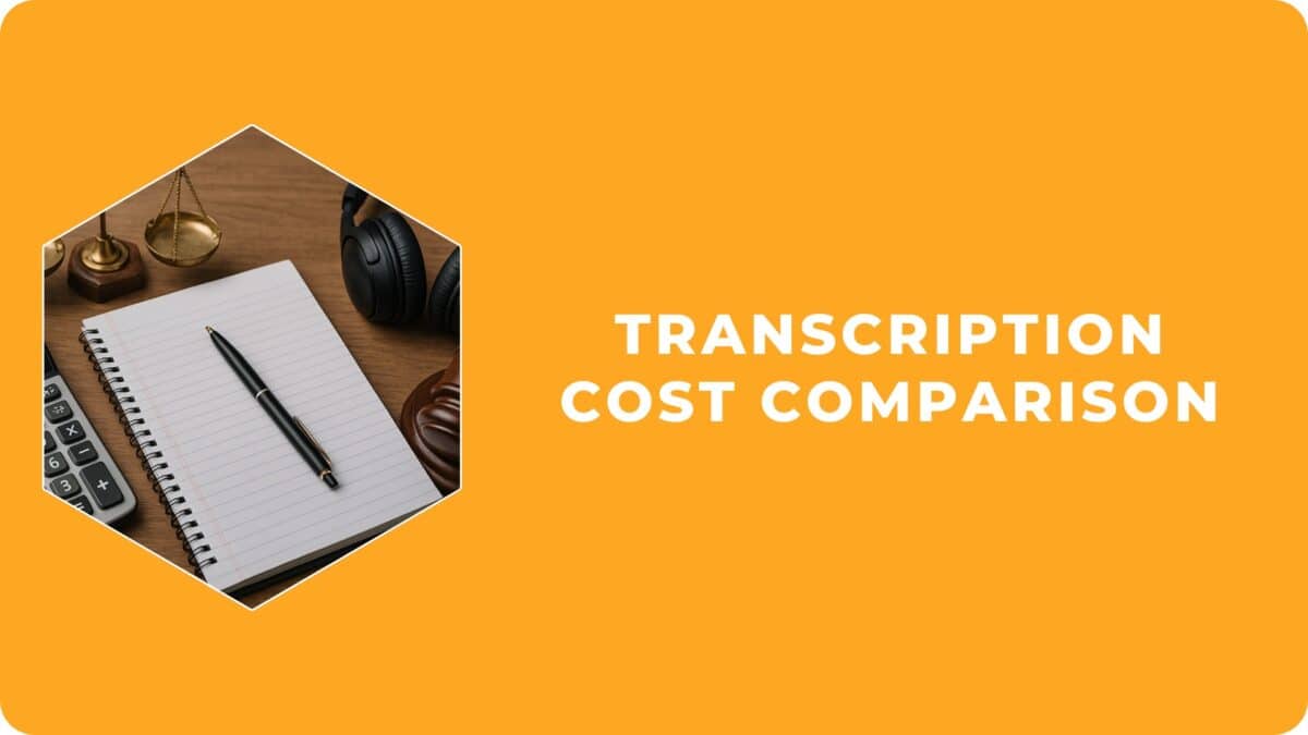 transcription cost comparison